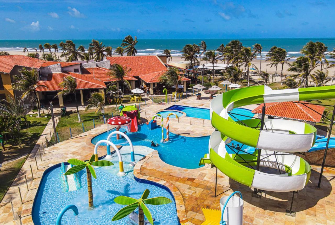 Jangadeiro Praia Hotel Resort - Parque Aquatico E Pe Na Areia Aquiraz Ngoại thất bức ảnh