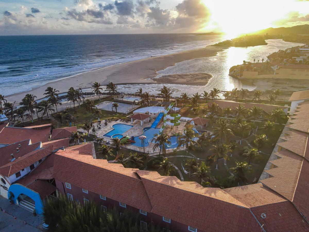 Jangadeiro Praia Hotel Resort - Parque Aquatico E Pe Na Areia Aquiraz Ngoại thất bức ảnh