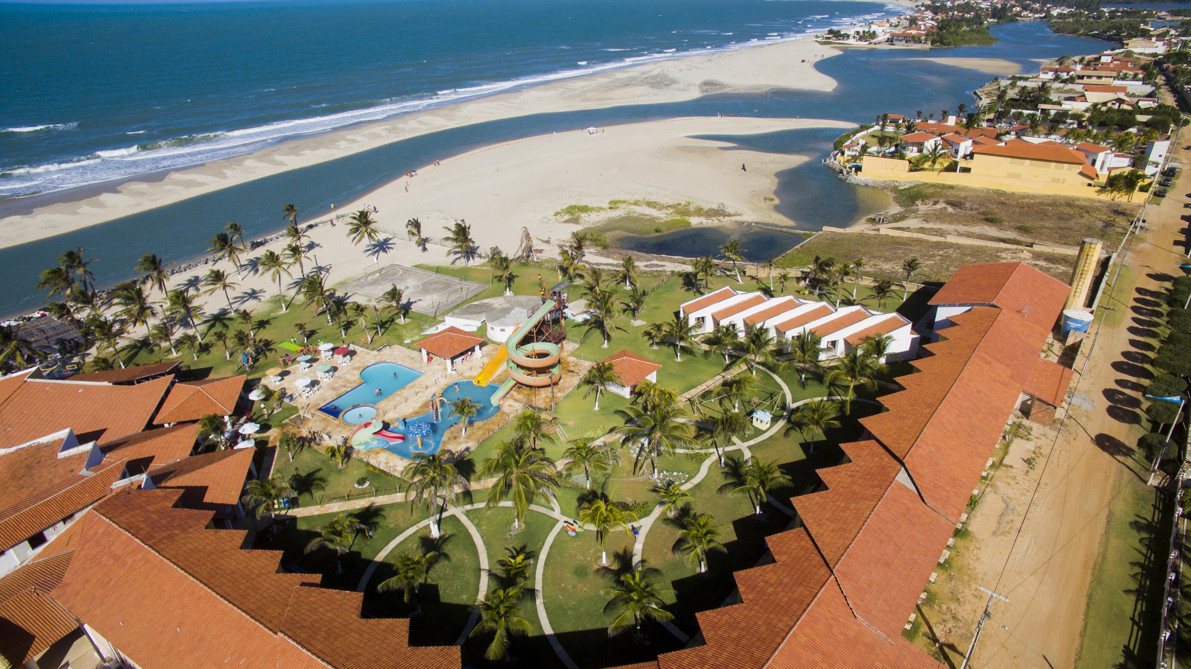Jangadeiro Praia Hotel Resort - Parque Aquatico E Pe Na Areia Aquiraz Ngoại thất bức ảnh