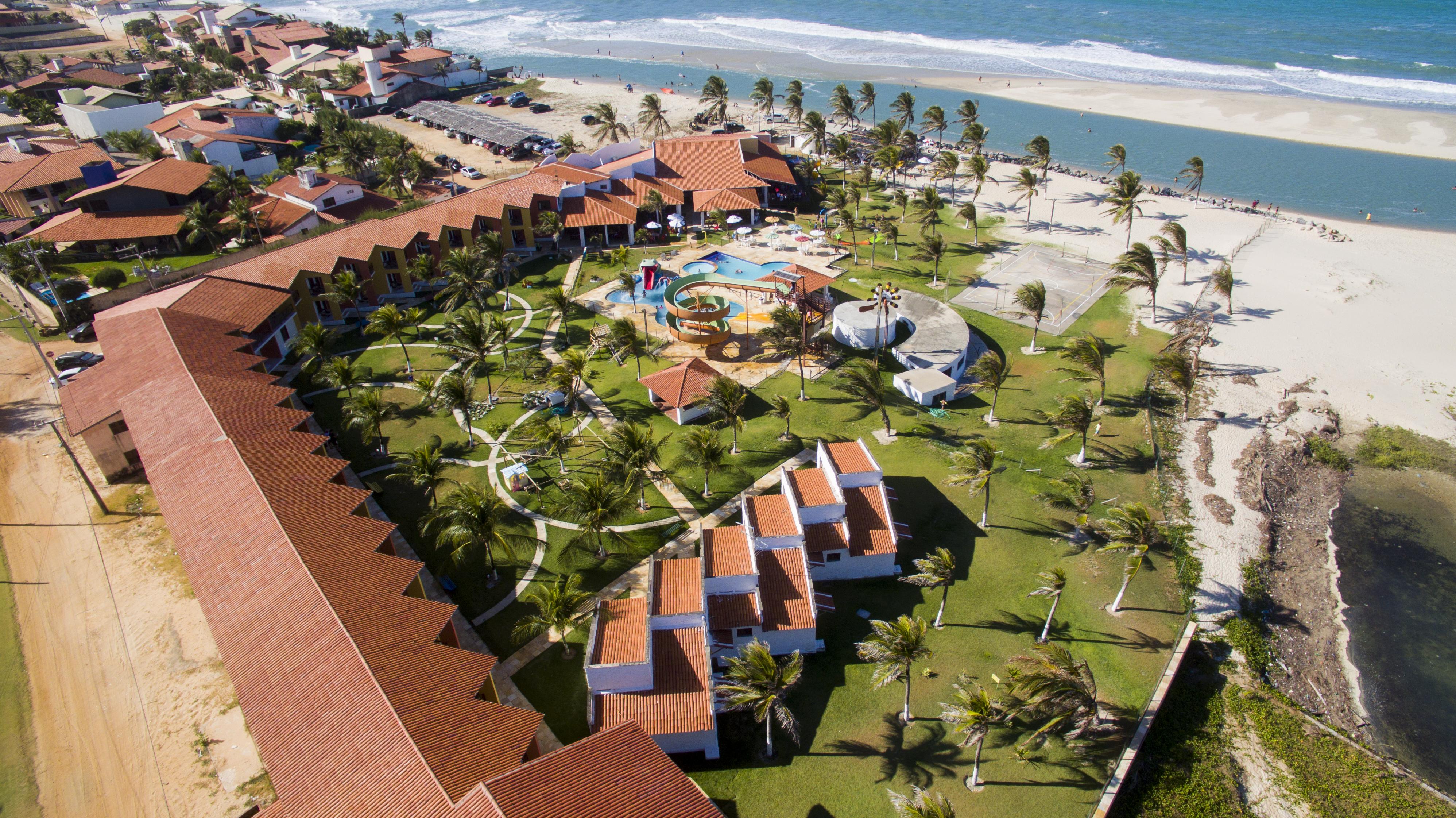 Jangadeiro Praia Hotel Resort - Parque Aquatico E Pe Na Areia Aquiraz Ngoại thất bức ảnh