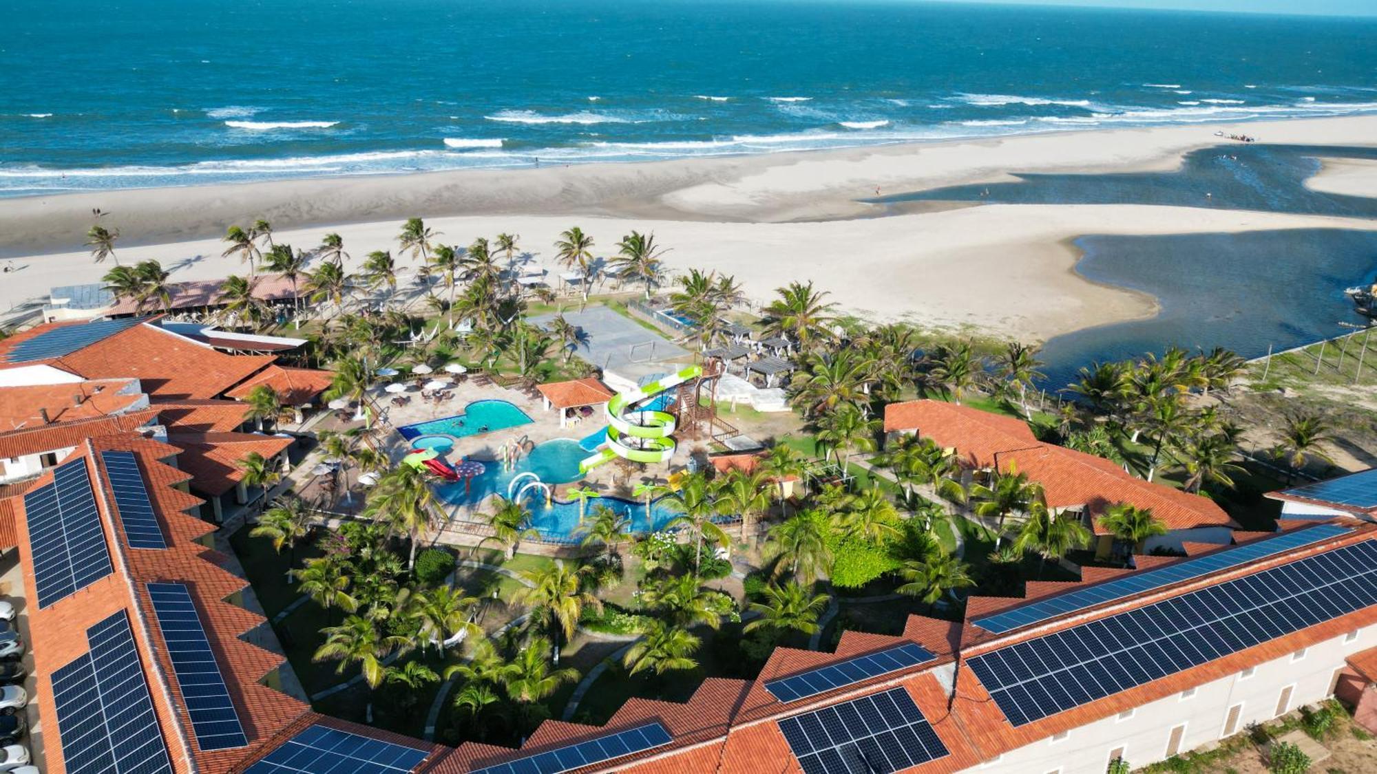 Jangadeiro Praia Hotel Resort - Parque Aquatico E Pe Na Areia Aquiraz Ngoại thất bức ảnh