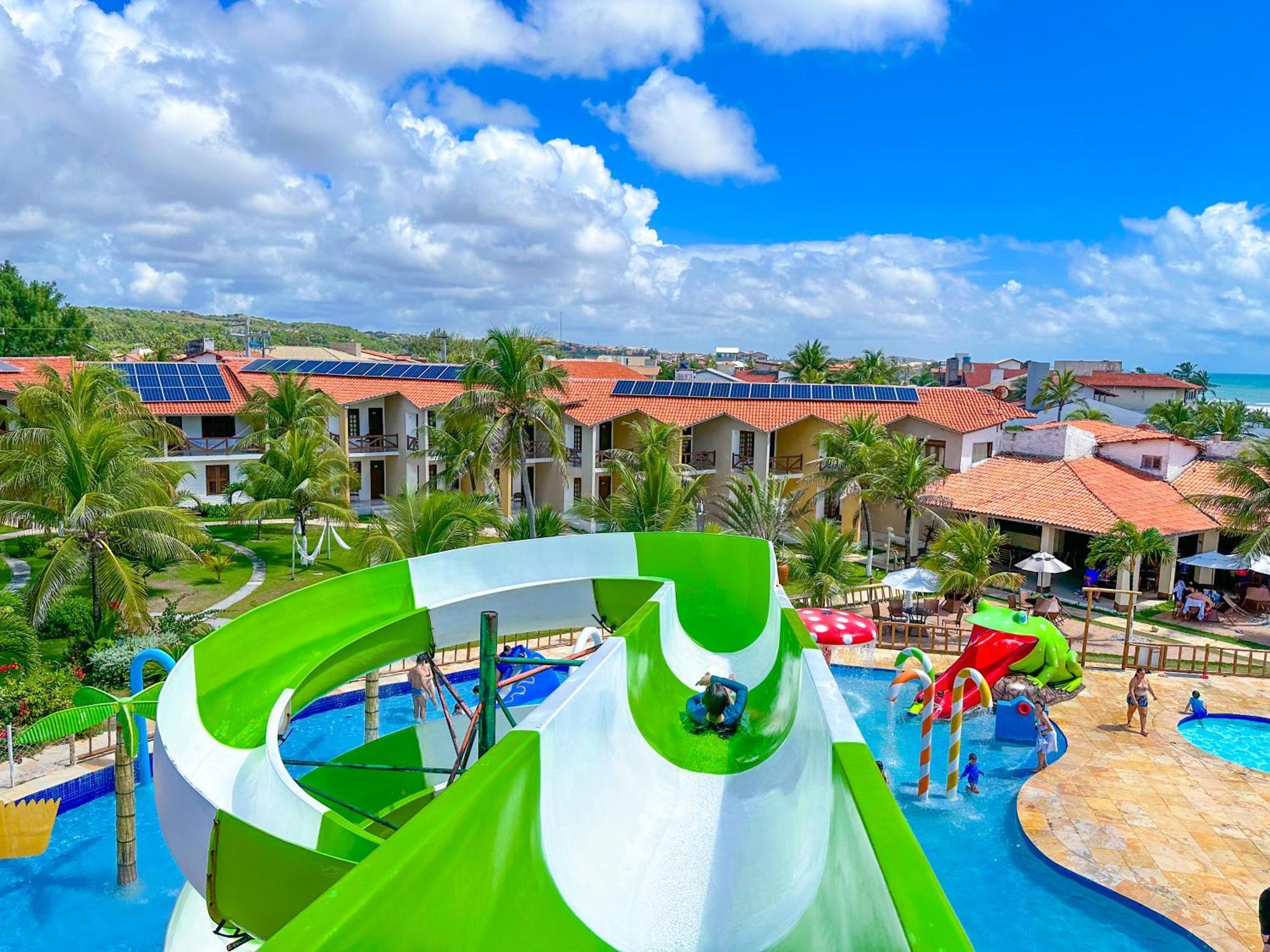 Jangadeiro Praia Hotel Resort - Parque Aquatico E Pe Na Areia Aquiraz Ngoại thất bức ảnh