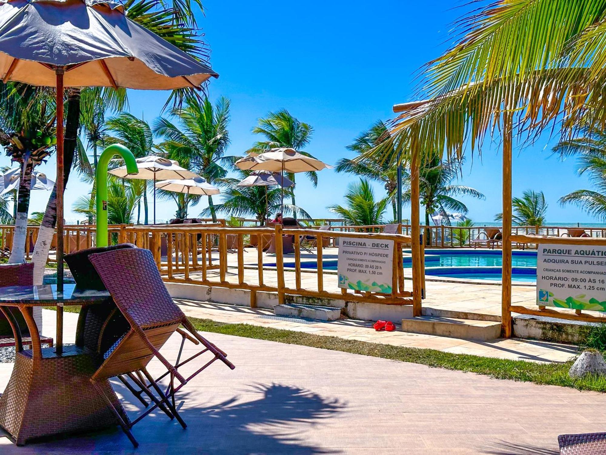 Jangadeiro Praia Hotel Resort - Parque Aquatico E Pe Na Areia Aquiraz Ngoại thất bức ảnh