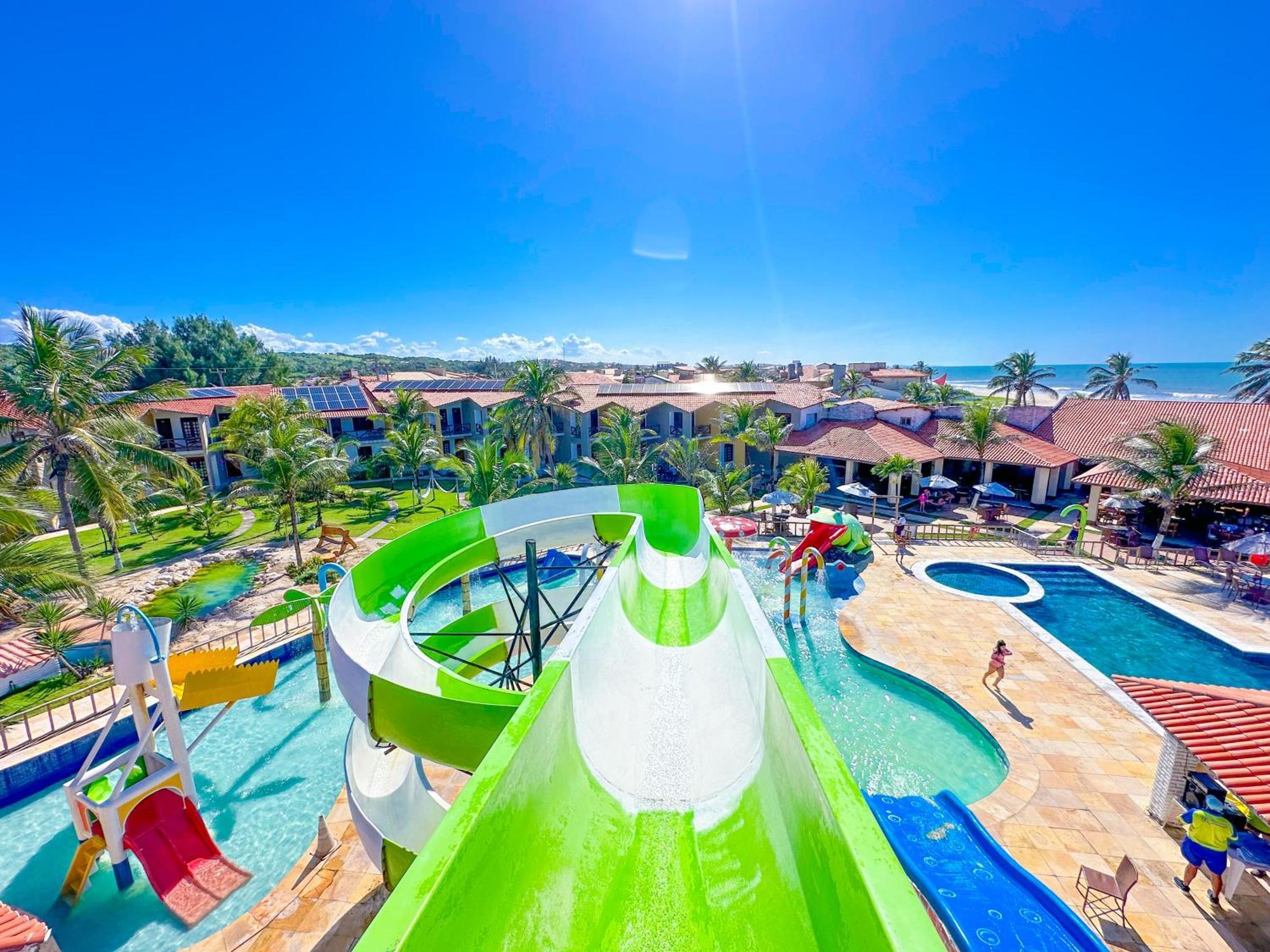 Jangadeiro Praia Hotel Resort - Parque Aquatico E Pe Na Areia Aquiraz Ngoại thất bức ảnh